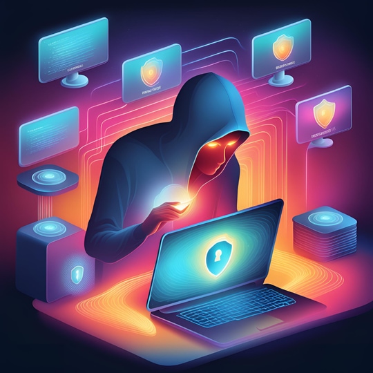 Visual explanation of DNS leak concept